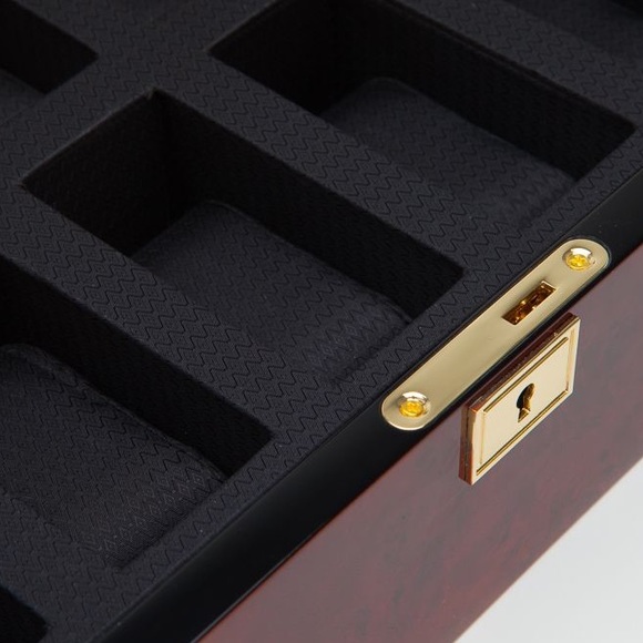 Brand New - Luxurious Burlwood Watch Box - Picture 3 of 3